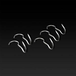 Dry-Ager Nerezový otočný S - hák pro zavěšení masa do Dry Ageru 180 x 8 mm