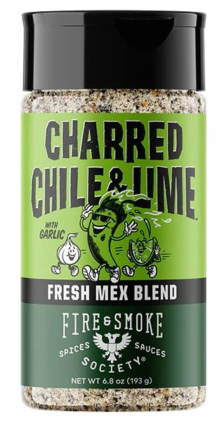 Grilovací koření Fire & Smoke Charred Chile & Lime