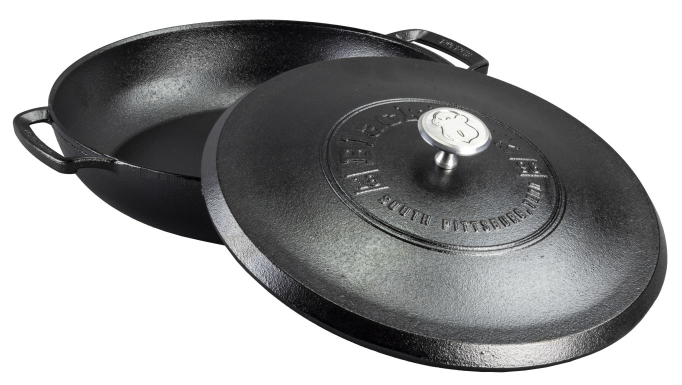 Lodge Nízký litinový hrnec Blacklock 3,7 l - Obrázek 3