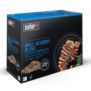 Weber dřevěné přírodní pelety – Směs Grill Academy