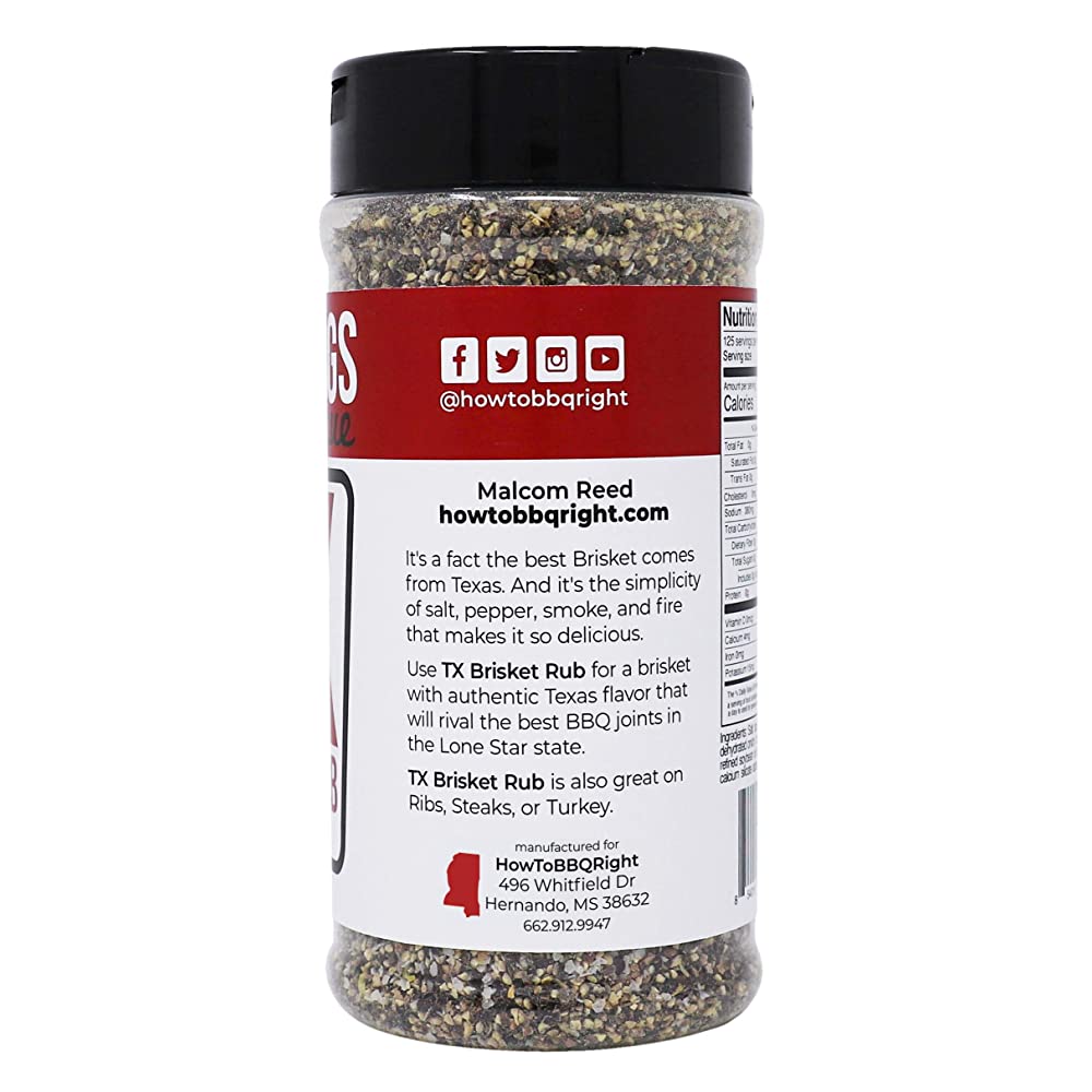 BBQ koření Killer Hogs TX Brisket Rub, 311 g - Obrázek 3