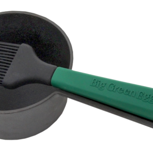 Big Green Egg Litinový rendlík na omáčky s potíracím štětečkem
