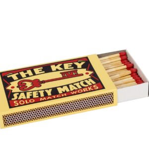 SOLO zápalky extra dlouhé ZED 45 – SVÍČKOVÉ