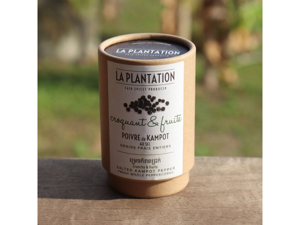 La Plantation Kampotský pepř černý celý fermentovaný 50 g - Obrázek 2