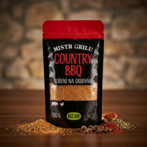 Grilovací koření Mistr grilu Country BBQ BEZ SOLI