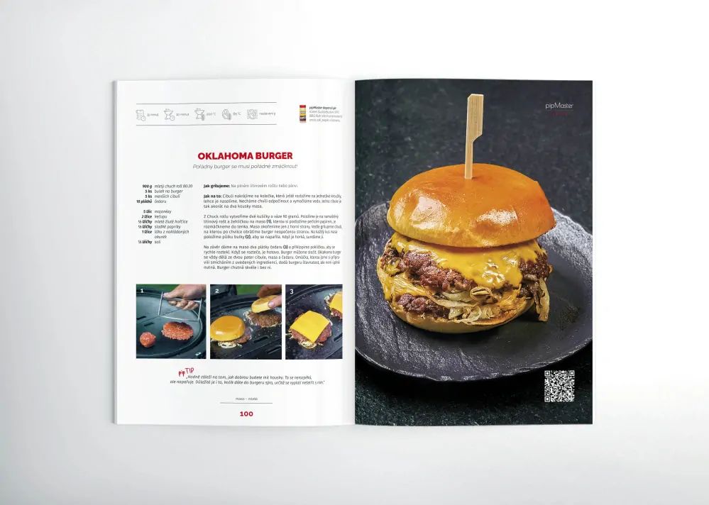 Grilovací kuchařka pipMaster Grill&BBQ - Obrázek 2