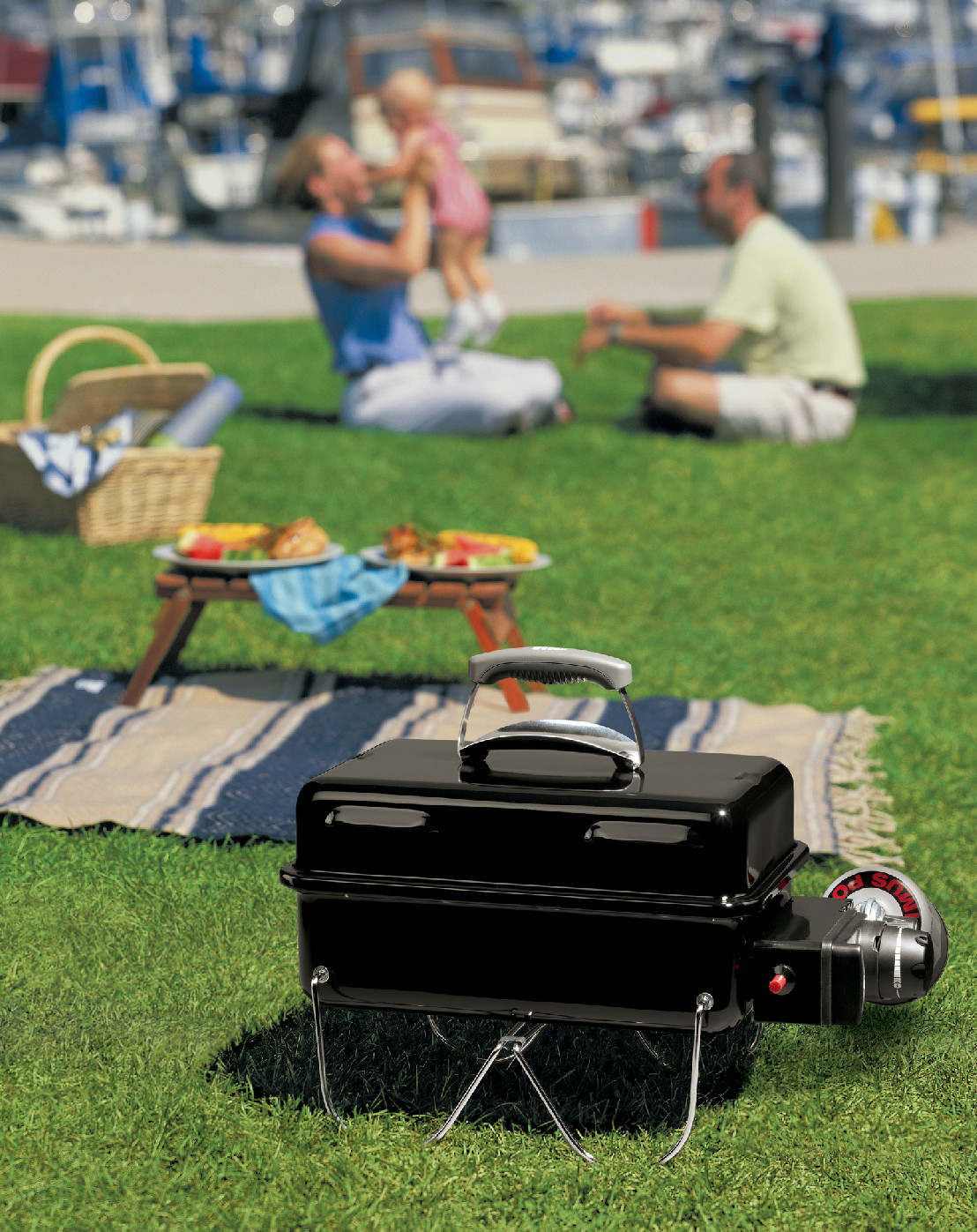 Plynový gril Weber Go-Anywhere - Obrázek 2