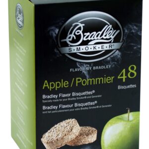 Bradley Smoker Udící briketky Jabloň - 48ks