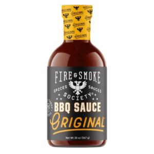 Fire & Smoke BBQ omáčka Fire&Smoke Original