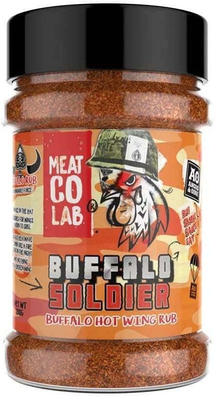 Grilovací koření Angus & Oink Buffalo Soldier 200 g