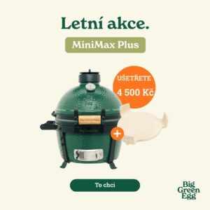 Keramický gril Big Green Egg MiniMax - ZVÝHODNĚNÝ SET