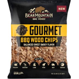 Bear Mountain BBQ Dřevěná štěpka Bear Mountain k zauzování v grilu - gourmet