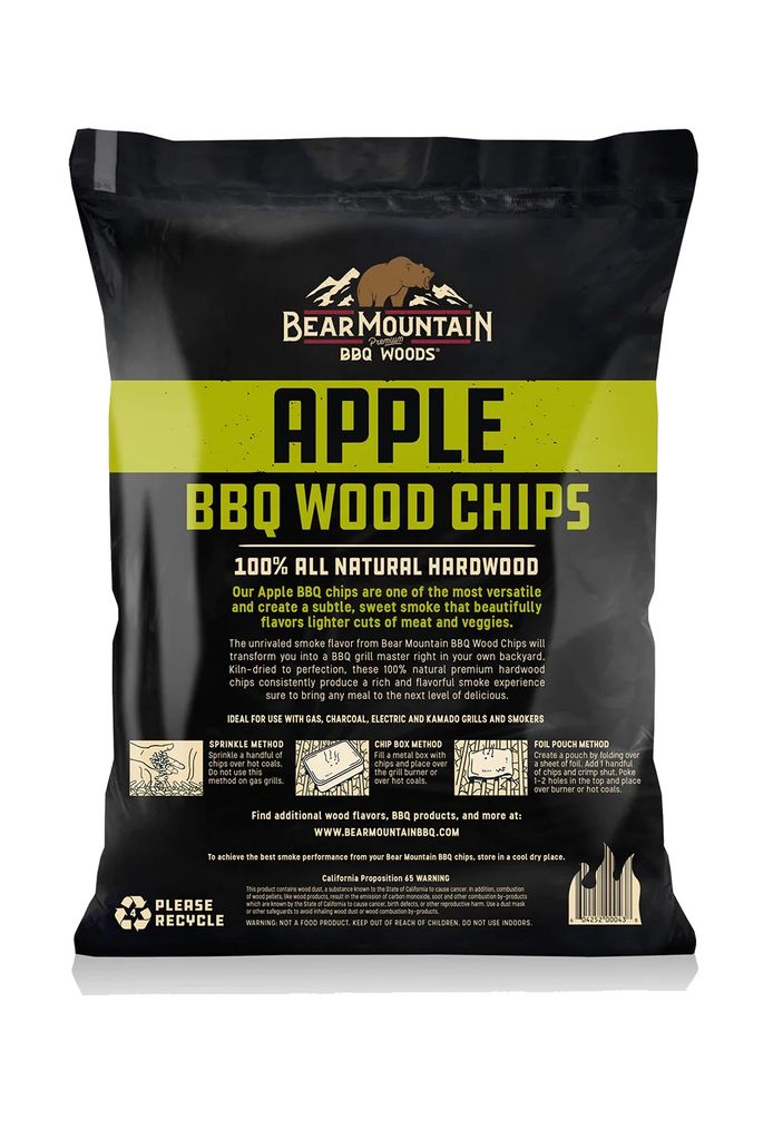 Bear Mountain BBQ Dřevěné štěpka Bear Mountain k zauzování v grilu - jabloň - Obrázek 2