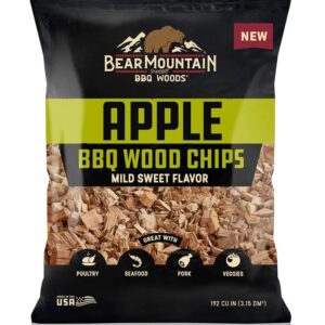 Bear Mountain BBQ Dřevěné štěpka Bear Mountain k zauzování v grilu - jabloň
