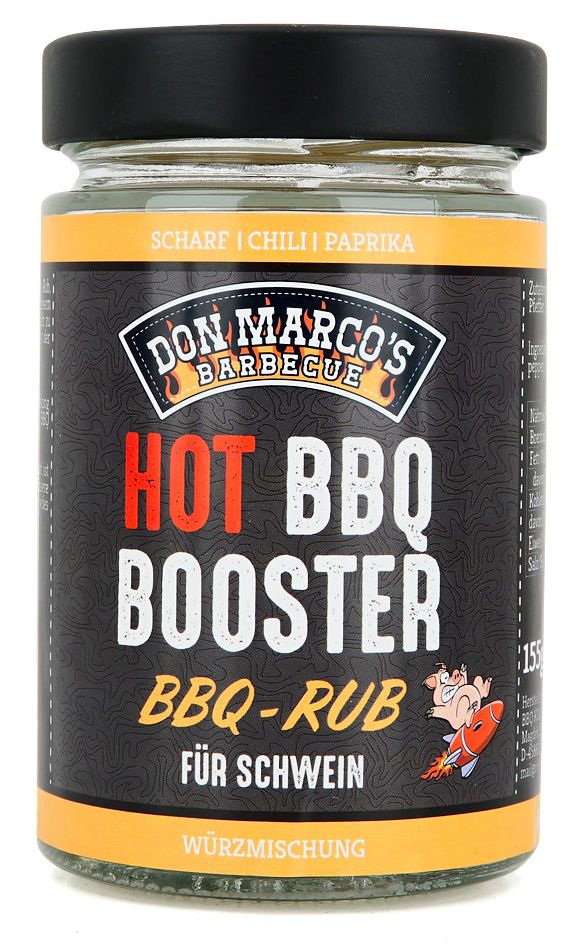 Don Marco´s BBQ Grilovací koření HOT BBQ Booster