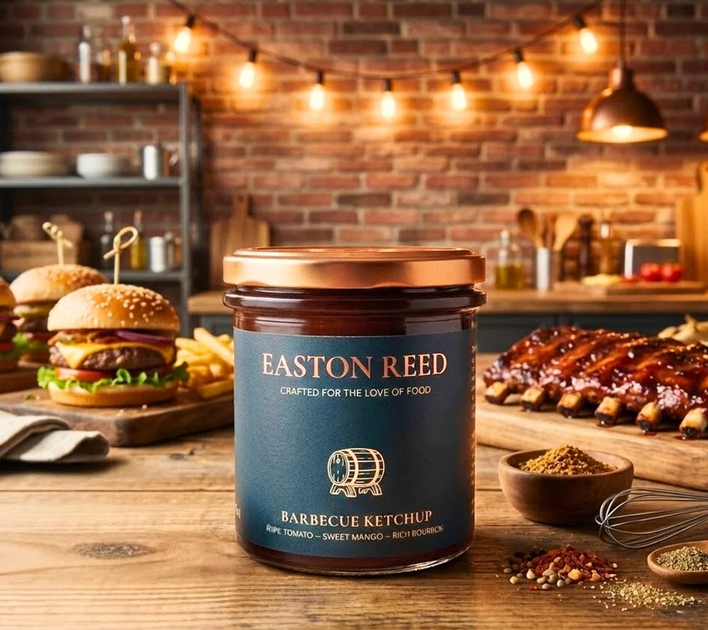 Easton Reed Barbecue Ketchup, 280 ml - Obrázek 3