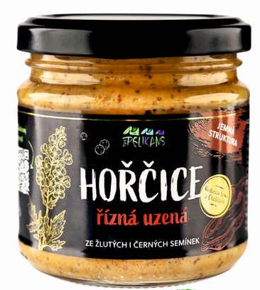 The Pelikans Hořčice řízná Uzená paprika