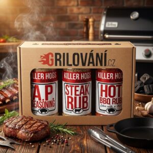 Dárková sada grilovacího koření Killer Hogs