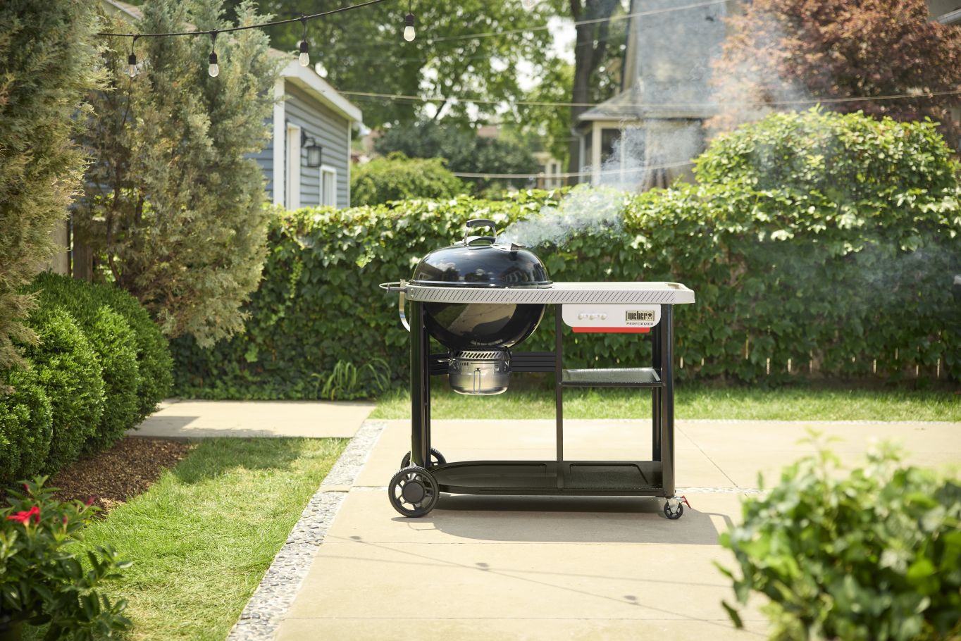 Gril na dřevěné uhlí Weber Performer Premium Smart 57 cm - Obrázek 2