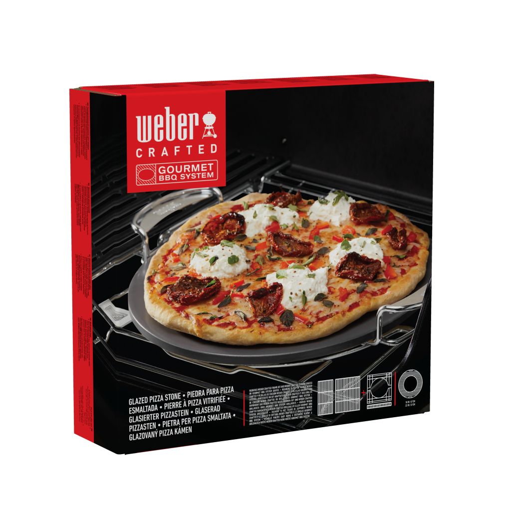 Weber Crafted glazovaný pizza kámen Gourmet BBQ System - Obrázek 3